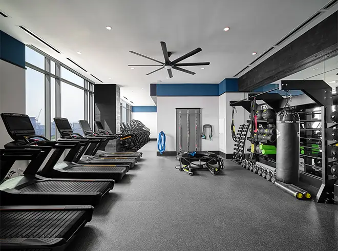 fitness center